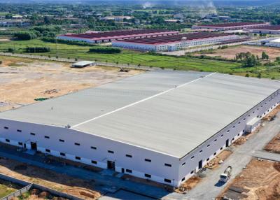 Китай Q355 / Q235 Steel Structure Factory Garage Frame Prefab Building Construction продается