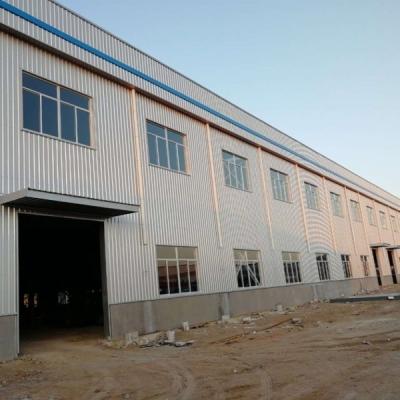 China Large Span Metal Building Industrial Steel Structure Warehouse Design for sale