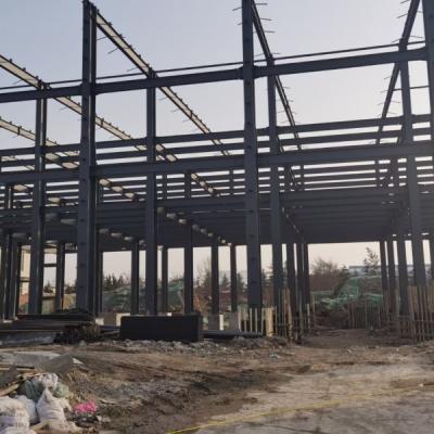 China Prefabricated Wide Span Light Steel Industrial Building Steel Structure Warehouse for sale