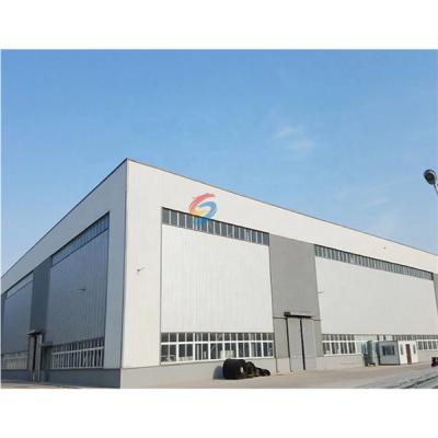 China Customized Crane Steel Structure Warehouse With Hot Rolled/Welded H Section Steel Beam zu verkaufen