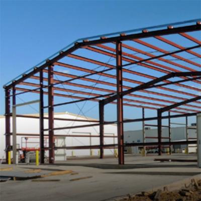 China Metal Warehouse With Q355B/ Q235B Steel And Space Saving Roller Shutter Doors Te koop
