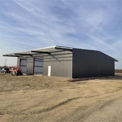 Chine Color Steel Sheet Roof And Wall Steel Structure Workshop With Punching Service à vendre