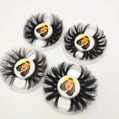 China 25mm 28mm Magnetic Eyelashes Waterproof False Lashes For Round Eyes for sale