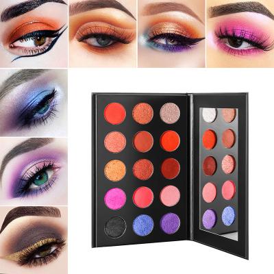 Chine OIN 22716 Matte Cream Eyeshadow Palette For lisse Smokey Eyes à vendre