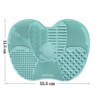 China Silicone Makeup Brush Cleaner Pad ODM Brush Gel Cleaning Mat for sale