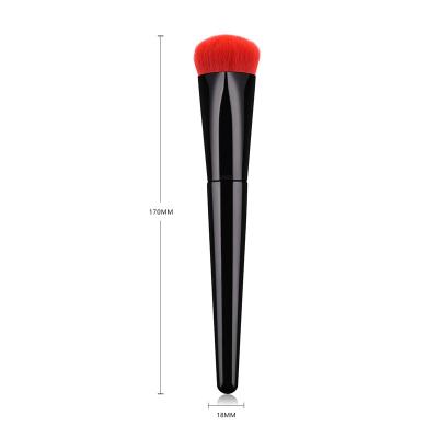 China 1pcs Red Heart Shape Single Brushes Rubber Paint Handle synthetic fiber for sale