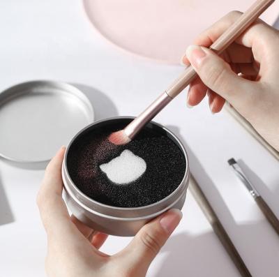 China PPI Filter Sponge Remover Cleaning Iron Box Makeup Powder Brush Washing Cosmetic for sale