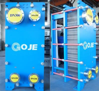 China Ammonia Cooling Chiller Plate Heat Exchanger High Heat Transfer Efficiency Chemical Factory for sale