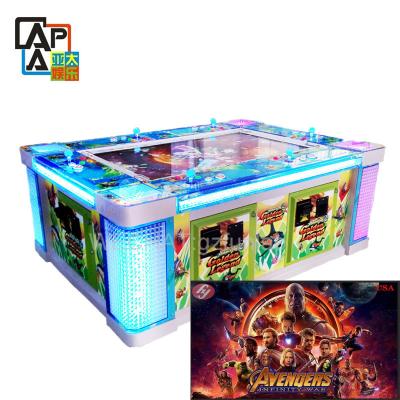 Chine Machine de jeu de casino de Cabinet en métal de machine de Tableau de poissons de vengeurs à vendre