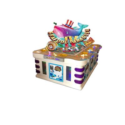 Chine Machine 500W d'Arcade Fish Hunter Game Gambling de jeux vidéo de Paradise 4 de fruits de mer à vendre