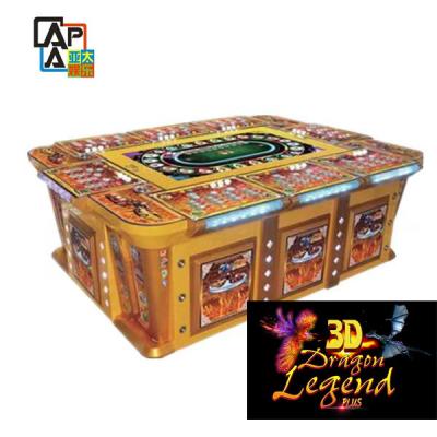 Chine Tableau de jeu de pêche de machine de jeu de version de Dragon Legend 3D le plus défunt avec le rachat à jetons de billet pour le casino à vendre