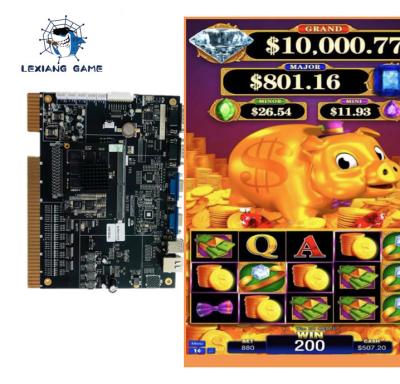 China jogos video do entalhe do casino da habilidade da placa do slot machine do bacon de 110V Rakin à venda