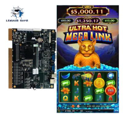 Chine Le casino a mené allumer le panneau acrylique de machine de jeu de fente Kit Megr Link 5 dans 1 à vendre
