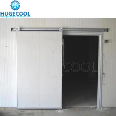 China Color Steel Cold Room Sliding Door Walk In Freezer Door en venta
