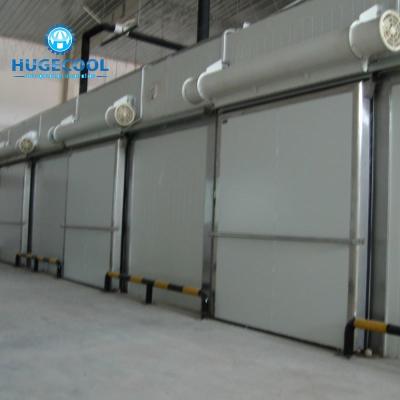 China Customized Size Modular Cold Room Sliding Door Type With Puf Foam for sale