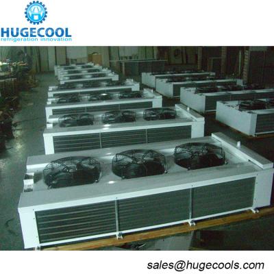 China El doble echó a un lado ventilador del evaporador, fan portátil de la refrigeración por evaporación en venta