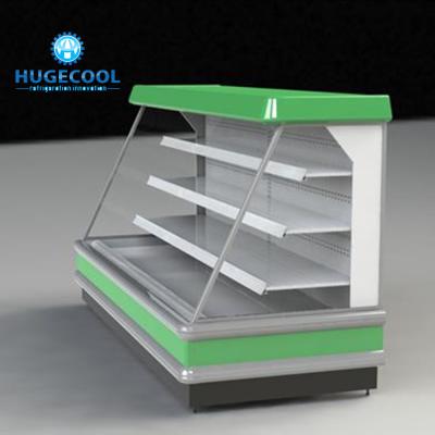 China Commercial Upright Display Chiller Microcomputer Temperature Control With Digital Display for sale