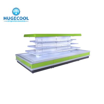 China Efeito da refrigeração do refrigerador vertical remoto da exposição de Multideck bom para o vegetal à venda