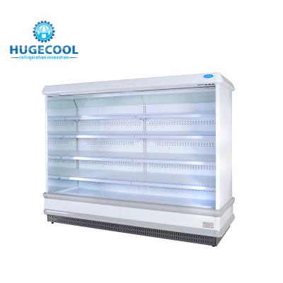 China Vitrina refrigerada única temperatura, refrigerador da exposição de Multideck à venda