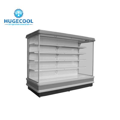 China 4 Layers Shelf Multideck Display Fridge With Low Energy Consumption for sale