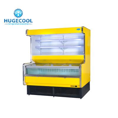 China Commercial Supermarket Convenience Store Fridge With Multideck 2~8 Temperature for sale