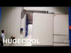 Cold room automatic sliding door