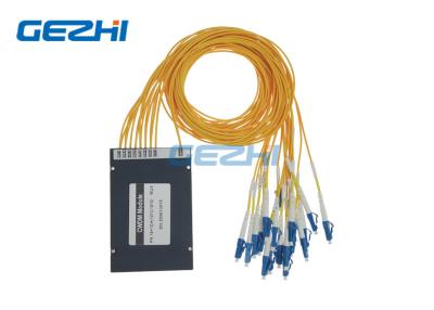 China 16 Channel CWDM Module LC/PC 1310 - 1610nm Fiber Optical Box for sale