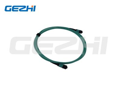 China 3.0mm Simplex Fiber Optic Patch Cord OM3 LC LC Aqua 1m Multimode for sale