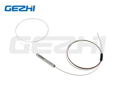 China divisor óptico del PLC de la fibra óptica 1x4 del PLC del tubo de acero desnudo del divisor ningún conector en venta