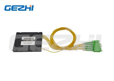China ABS Cassette Type 1X4 PLC Splitter Module For Fiber To The Point FTTX for sale