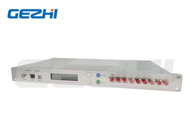China 1x8 1x16 fiber optical  switch  rackmount for Monitoring for sale