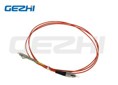 China Singlemode Simplex Fiber Optic Patch Cord LSZH LC To FC Fiber Patch Cable for sale