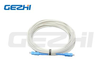 China FTTH Armored Patch Cord OM1 Duplex Jumper SC/LC/FC/ST Fiber Optic Patch Cord for sale