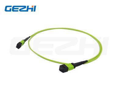 China Cable de parche MPO OM5 para FTTX / Centro de datos / Sistema óptico cable de parche de fibra óptica en venta