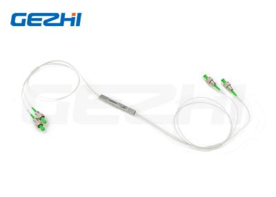 China Componentes passivos de fibra óptica divisor FTTH TTTX 2x2 PLC com tubo de aço à venda