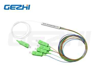China 1x4 1x8 1x16 Fibra óptica PLC Splitter para la red FTTH FTTx FTTB en venta