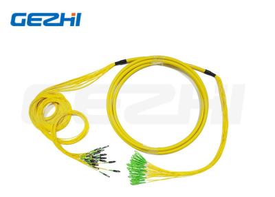 China 24 Cords Fiber G657A1 Pre-Terminated MU To LC Optical Patch Cord for FTTX for sale