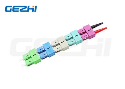 China 2.0mm 3.0mm FTTX SC UPC Optic Fiber Connector Kit Duplex Fiber Connector Te koop