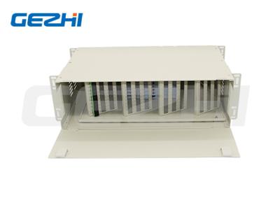 China Ftth Odf Optical Distribution Frame 3u Rack Mount 144 Core Sc Lc Fc Patch Panel High Density for sale