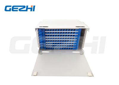 China Fiber Distribution Frame Optical Odf 96 Core Sc / Apc Terminal Box Patch Panel for sale