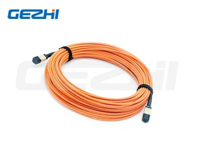 China 24F MPO(Female) - MPO(Female) 3.0mm LSZH Fiber Optic Patch Cord / Trunk Cable for sale