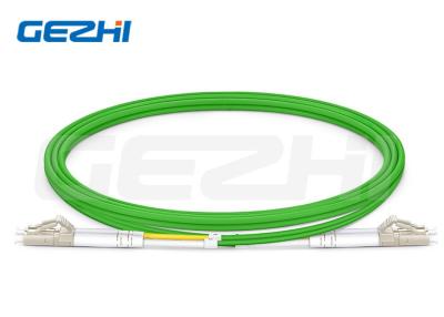 China LC UPC To LC UPC Duplex Patch Cable OM5 850/1300nm For FTTH for sale
