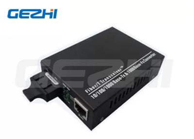 China 1310nm Single Mode Media Converter 10 100 1000base Tx To 1000base Fx Sm Duplex Sc for sale