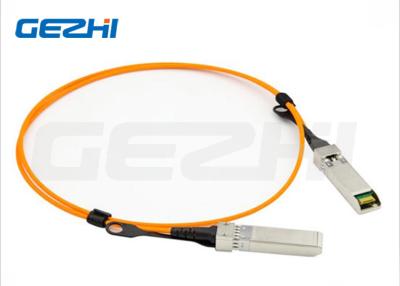 China Hot Pluggable 10G SFP+ AOC Cable Active Optical Cable OM2 Length 1m for sale