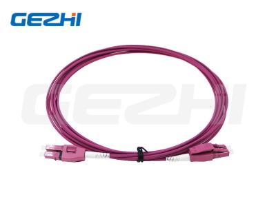 China cable de fibra óptica LC/PC Uniboot Polaridad Intercambio Duplex Cordón de parche LSZH 5m Cable de parche en venta