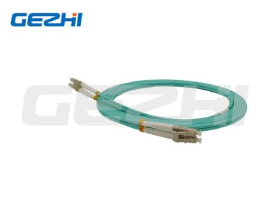 China 12 Cores LC OM3/OM4 Patch Cord MPO To MPO Multi Mode OM3 Fibre Optic Cable for sale