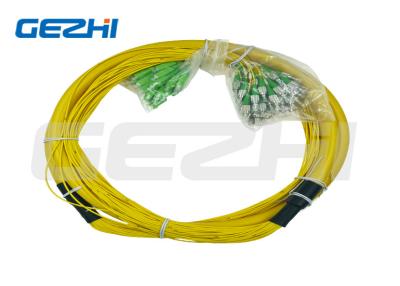 China Single Mode 48 Core Fiber Cable FC/APC for FTTH FTTB FTTX Network en venta