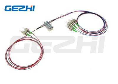 Китай Dual 1x2 Opto-Mechanical Optical Switches dual 1X2 LC/UPC or SC/UPC connector продается