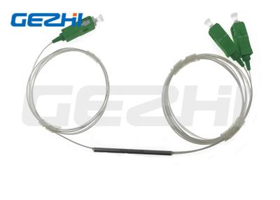 China 1x2 bicónico fundido conical splitter de fibra óptica FBT splitter 1x2 FBT splitter de acoplamiento de fibra óptica SC / APC en venta