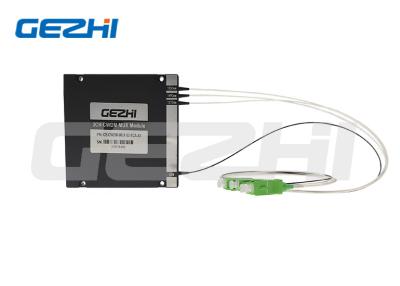中国 3CH MUX DEMUX 5G Backbone Network 1270-1610nm Optical CWDM Mux Demux Module 販売のため